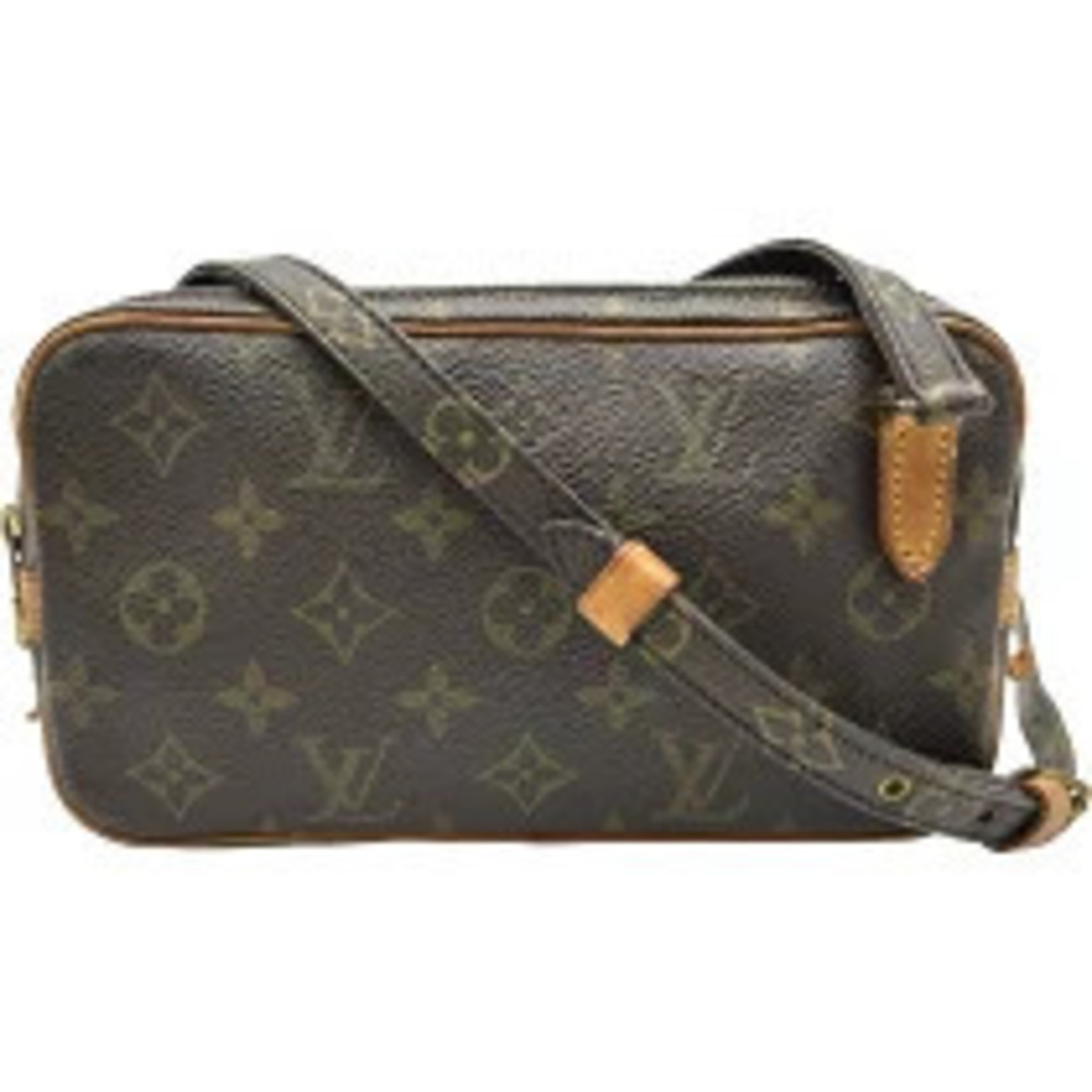 Louis Vuitton Pochette Marly Bandouliere Brown Monogram Canvas Shoulder Bag